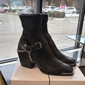 Dolce Vita - Sabi Moto Boots with Chain Accent